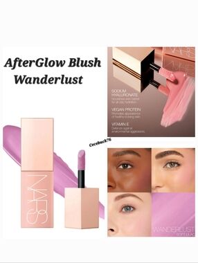 🌺NARS Wanderlust AfterGlow Liquid Blush Transfer Resistant Cream Blush